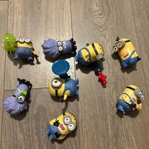Mcd minion toys (3 sets)